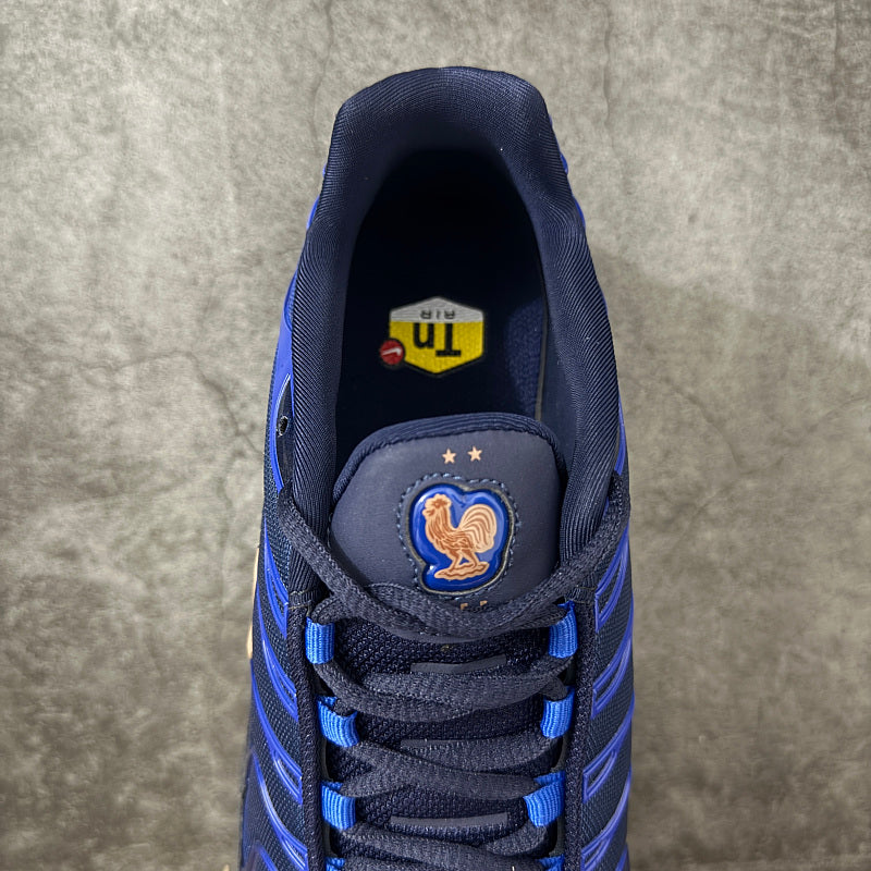 Nike Air Max Plus - Obsidian/Gold Suede Navy Blue/Royal Blue