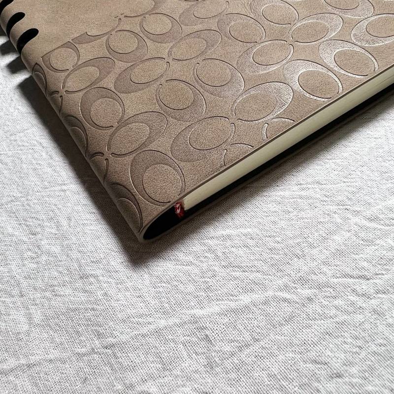 Coach New York Leather Signature Notebook Journal