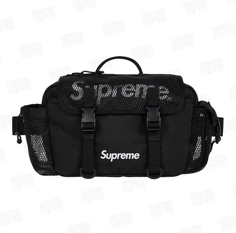 Supreme Camouflage Crossbody Messenger Bag with Mesh Front Pocket