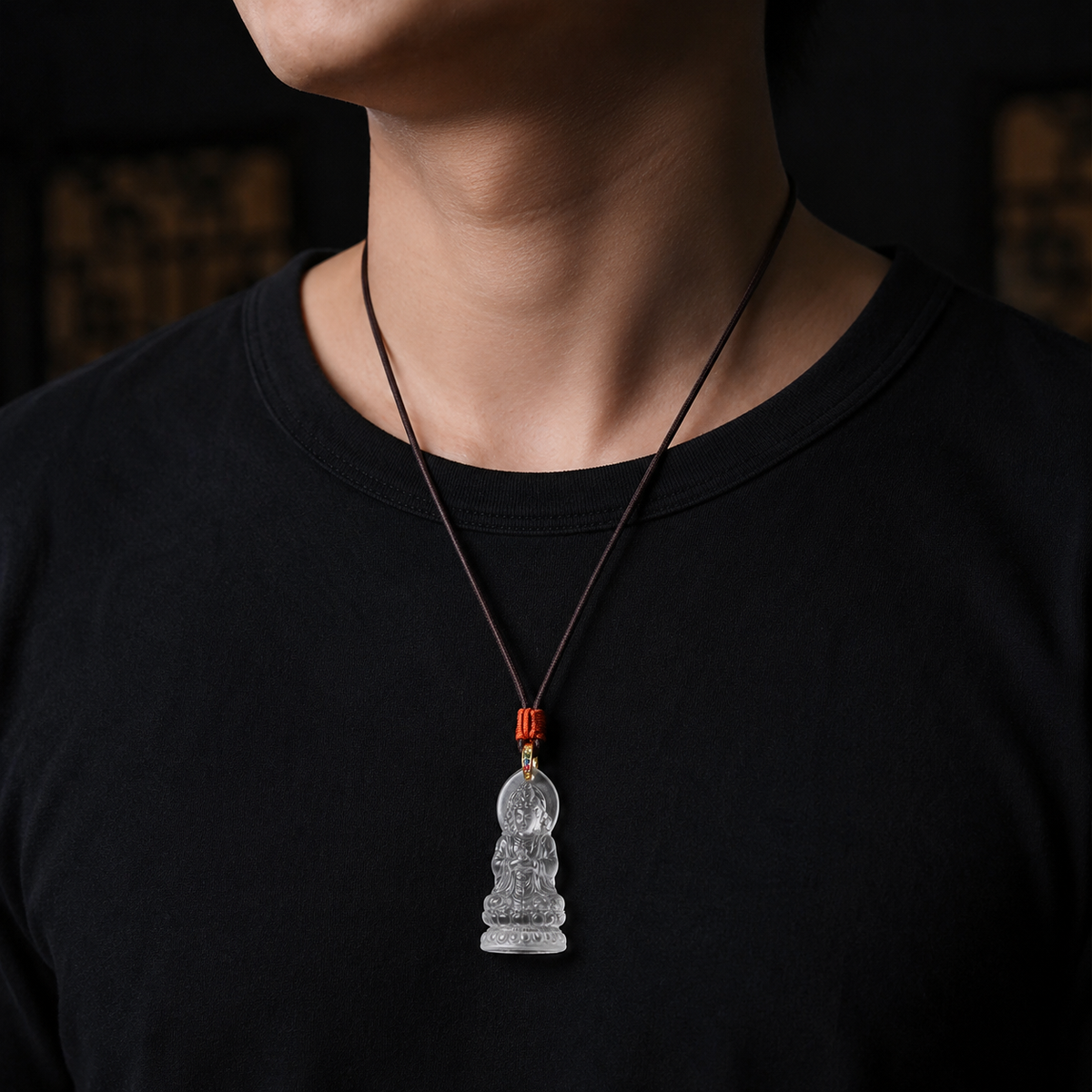 Achi Chokyi Drolma GlazePendant-Protector. Wisdom & Compassion