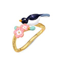 Auspicious Feng Shui Magpie Gold Necklace