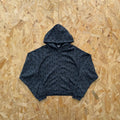Mertra Monogram Zip Hoodie - Dark Grey