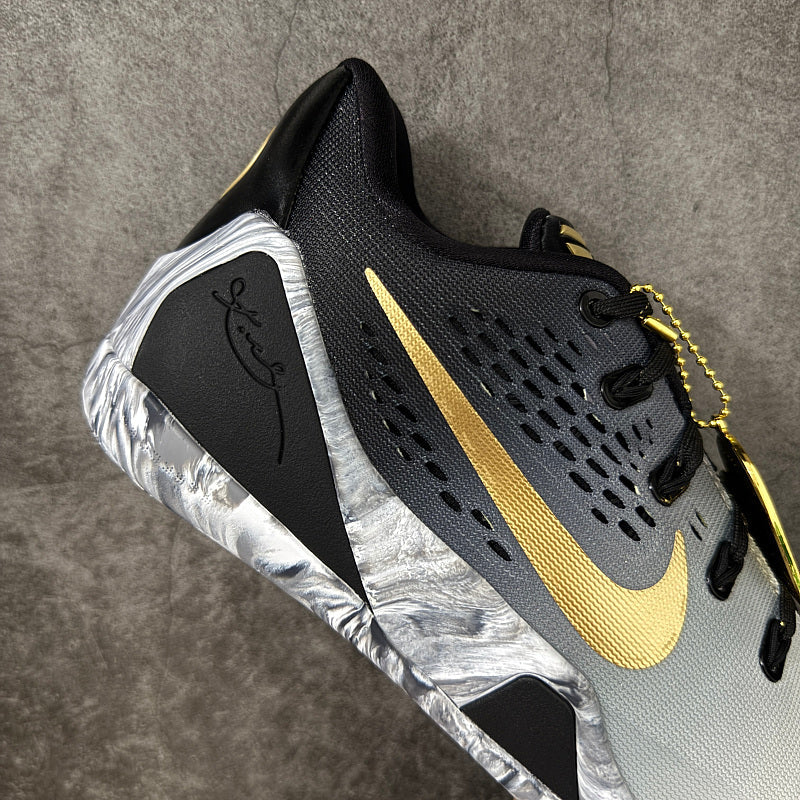 Nike Kobe 9 Elite Low - Black/Gold/Grey