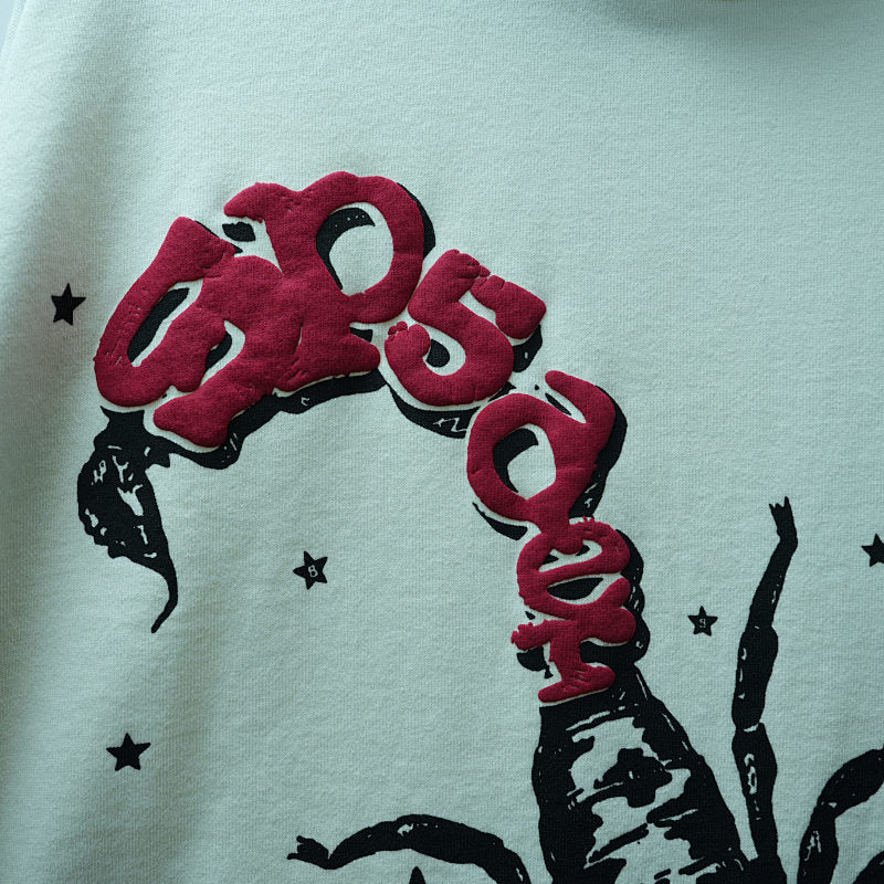 MTS X SP5DER Scorpion Hoodie Cream
