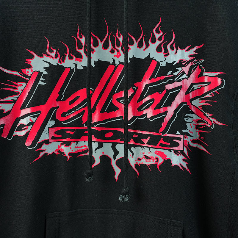 Hellstar Sports Future Flame Hoodie Black