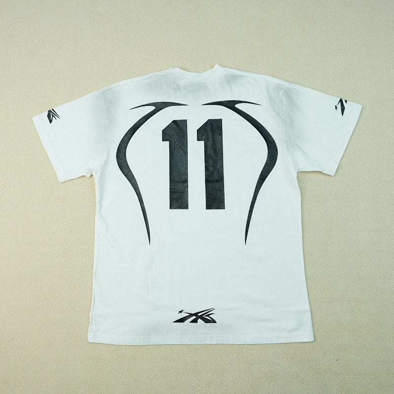Hellstar Warm Up T-Shirtwhite