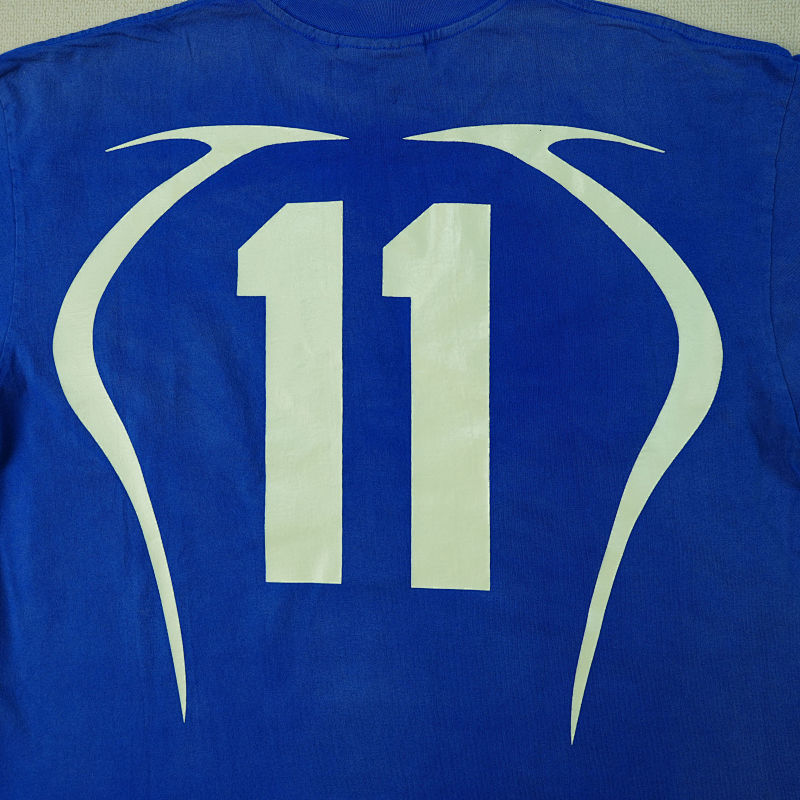 Hellstar Warm Up T-Shirt Blue