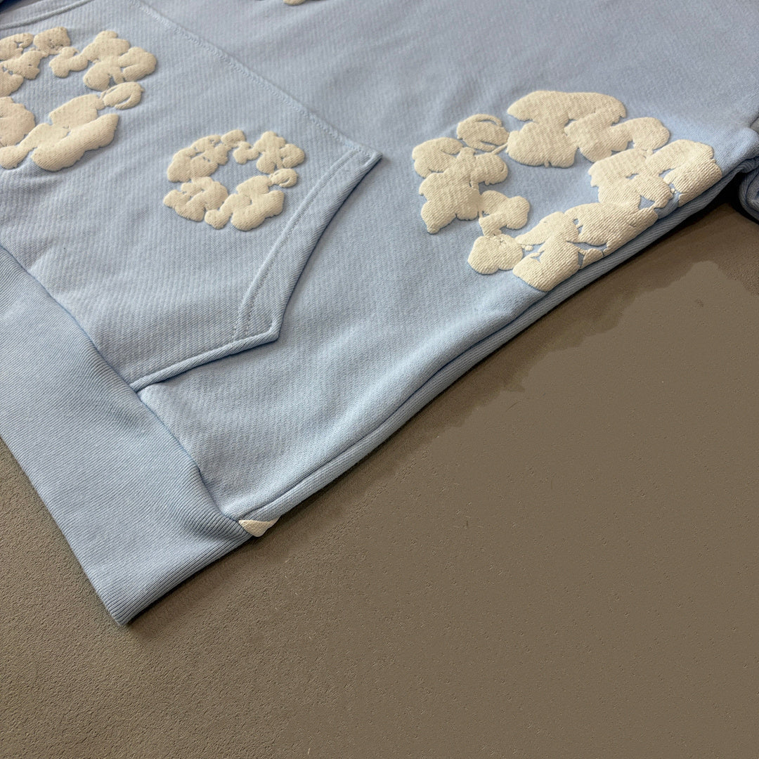 Denim Tears The Cotton Wreath Powder Hoodie