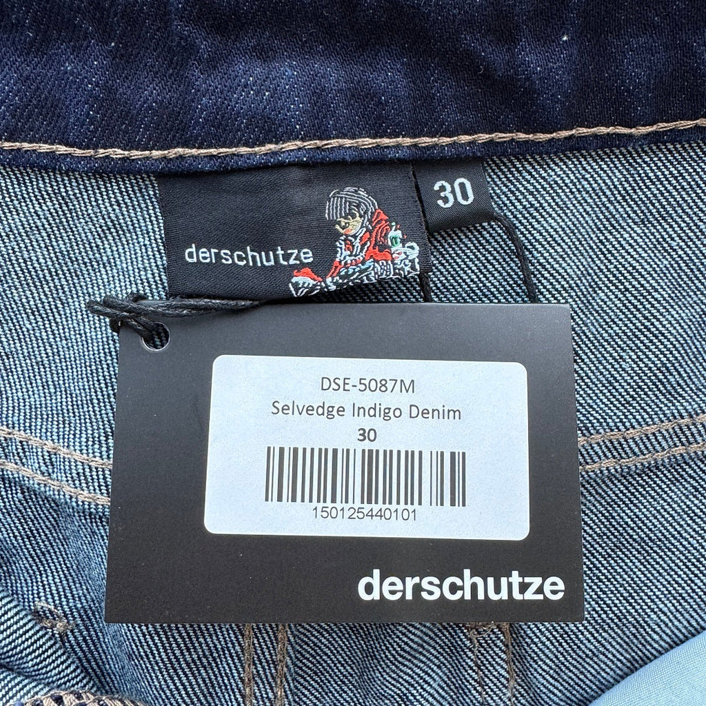 Derschutze Blossom Selvedge - Indigo