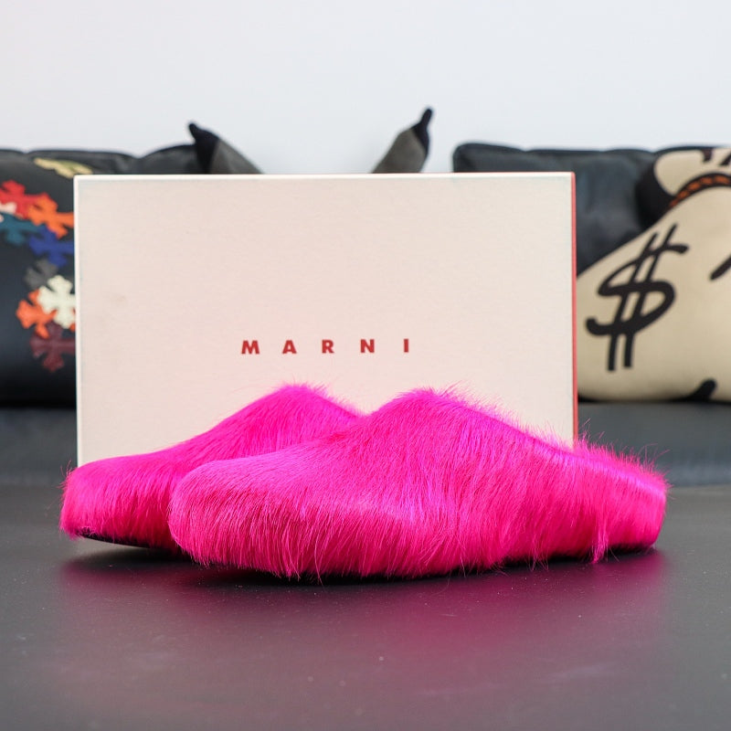 Marni Fussbett Sabot - Fuchsia