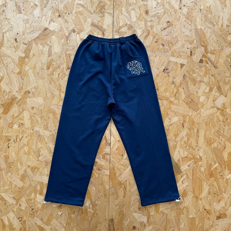 Mertra BIGSTEP JOGGERS - Navy/White