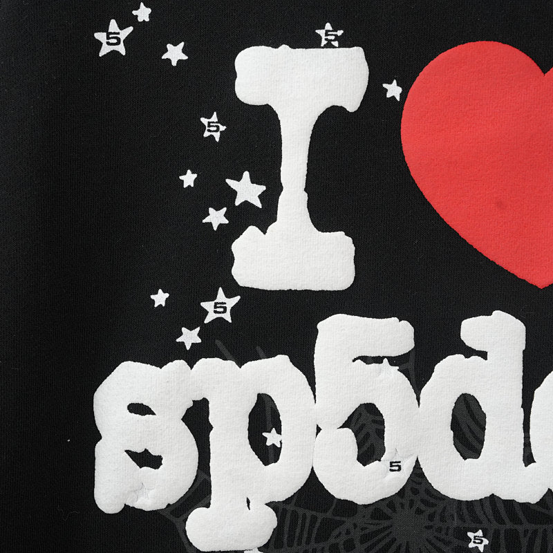 Sp5Der Iheart Sp5 Souvenir Hoodie Black