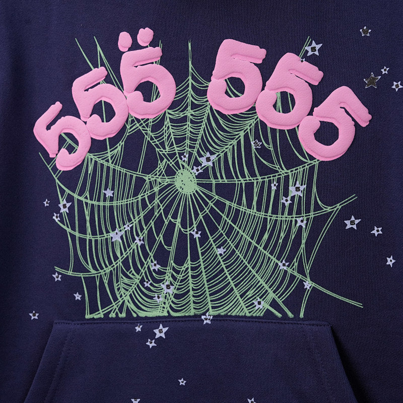 Sp5Der Worldwide Red Angel Number 555 Navy