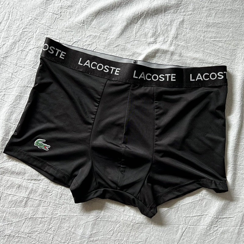 Lacoste Boxer Briefs - Black/Gray/Teal