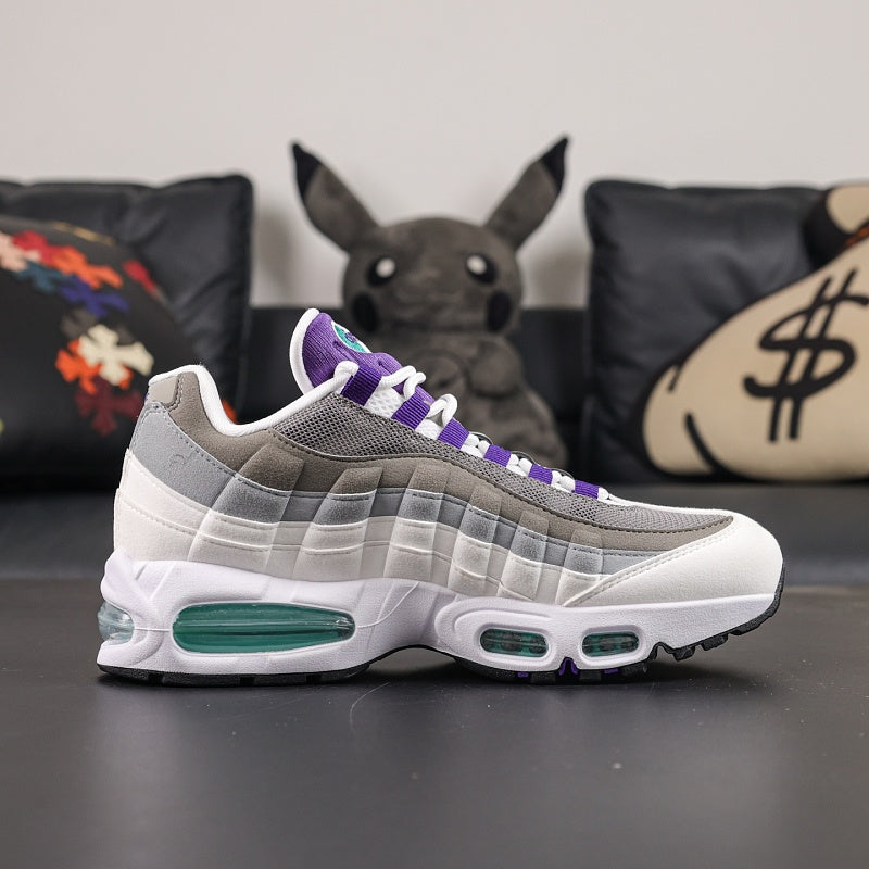 Nike Air Max 95 - White/Court Purple/Crystal Mint