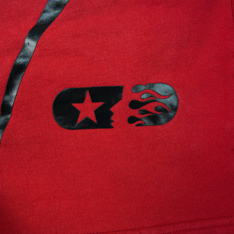 Hellstar Warm Up Shorts Red