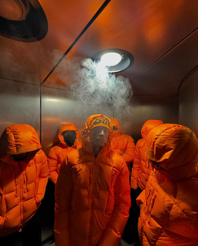 Syna-World Puffer Jacket - Orange