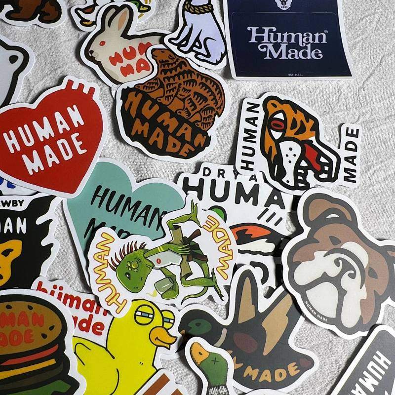 Human Made Brand Sticker Pack Collection