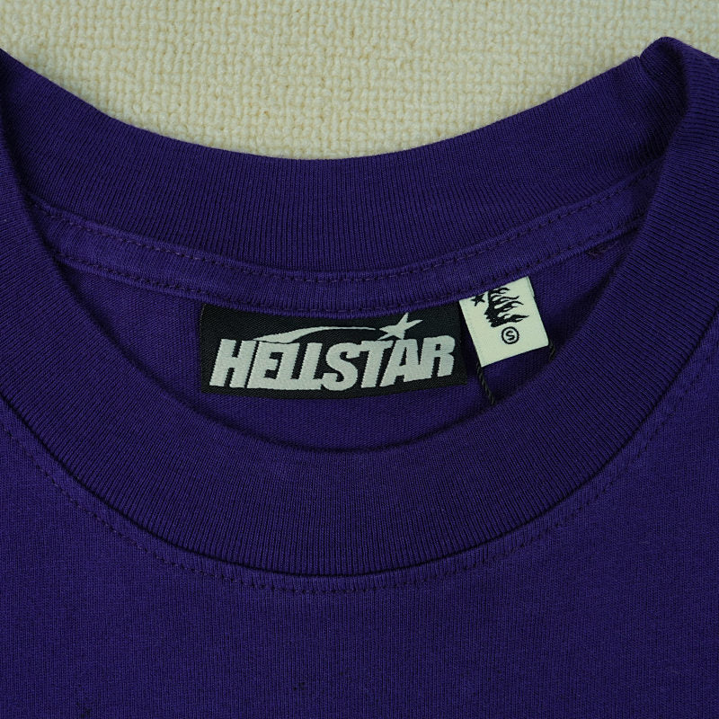 Hellstar Goggles T-Shirt Purple