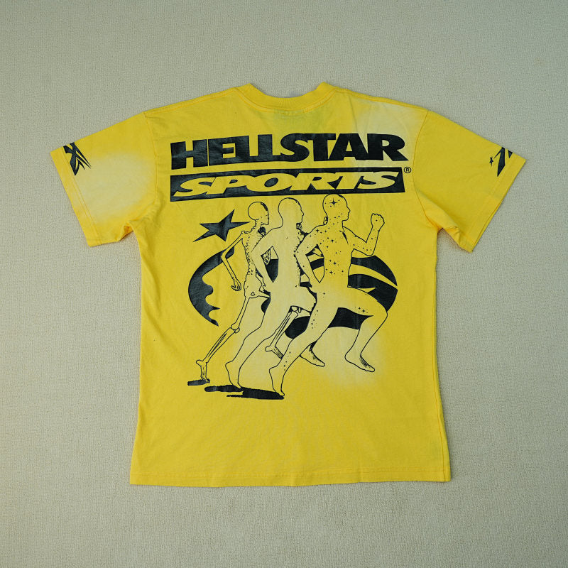 Hellstar Marathon T-Shirt Yellow