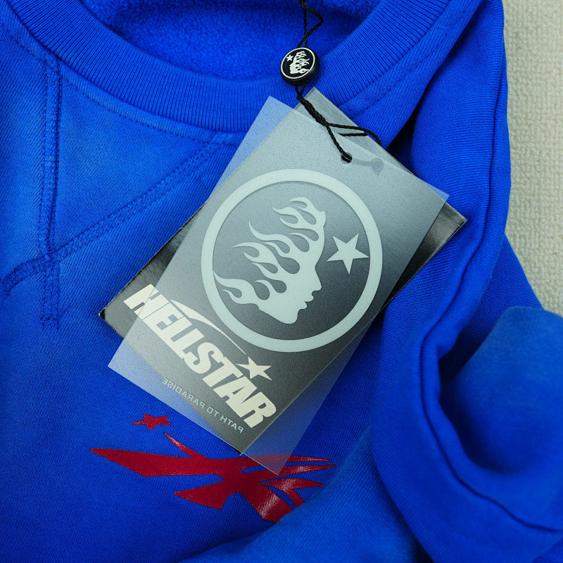 Hellstar Sports Crewneck Blue
