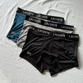 Lacoste Boxer Briefs - Black/Gray/Teal