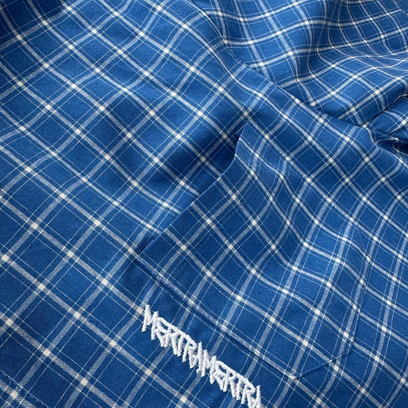 Mertra Plaid Shirt - Blue