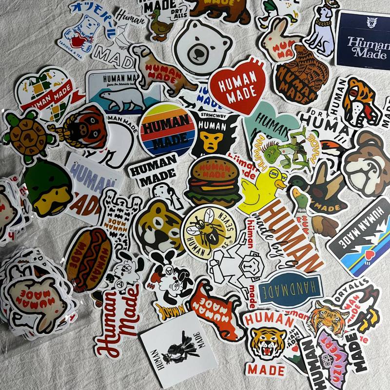 Human Made Brand Sticker Pack Collection
