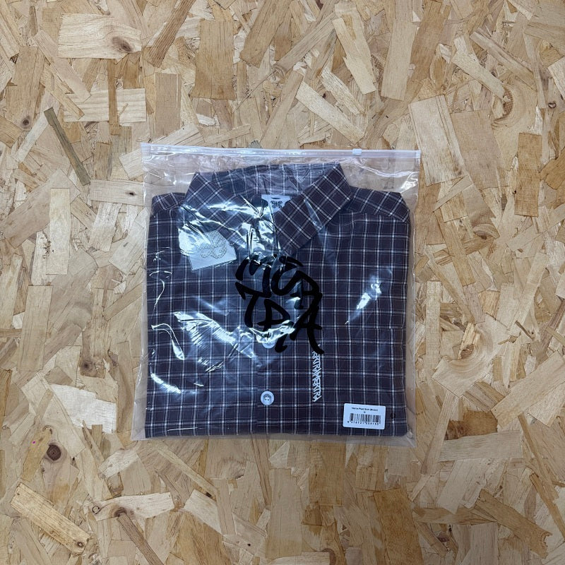 Mertra Plaid Shirt - Brown