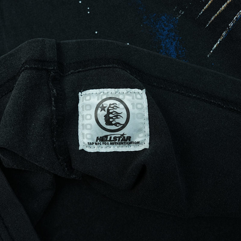 Hellstar Full Moon T-Shirt Black