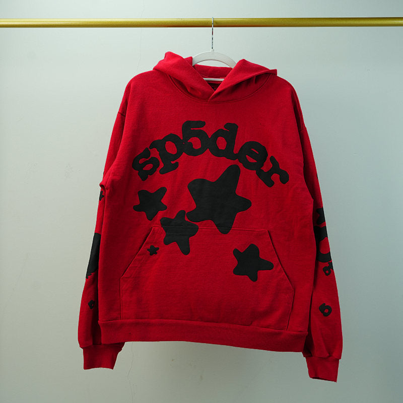Sp5der Beluga Hoodie Red