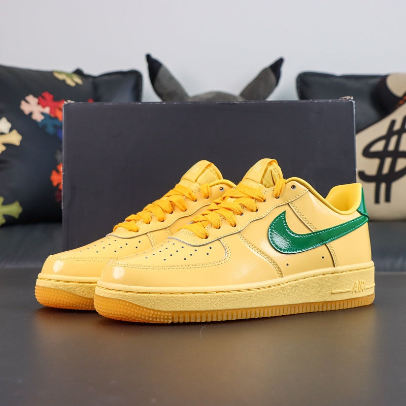 Nike Air Force 1 Low - Yellow Ochre/Gorge Green