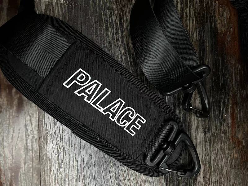 Palace Triangle Logo Black Duffel Gym Bag