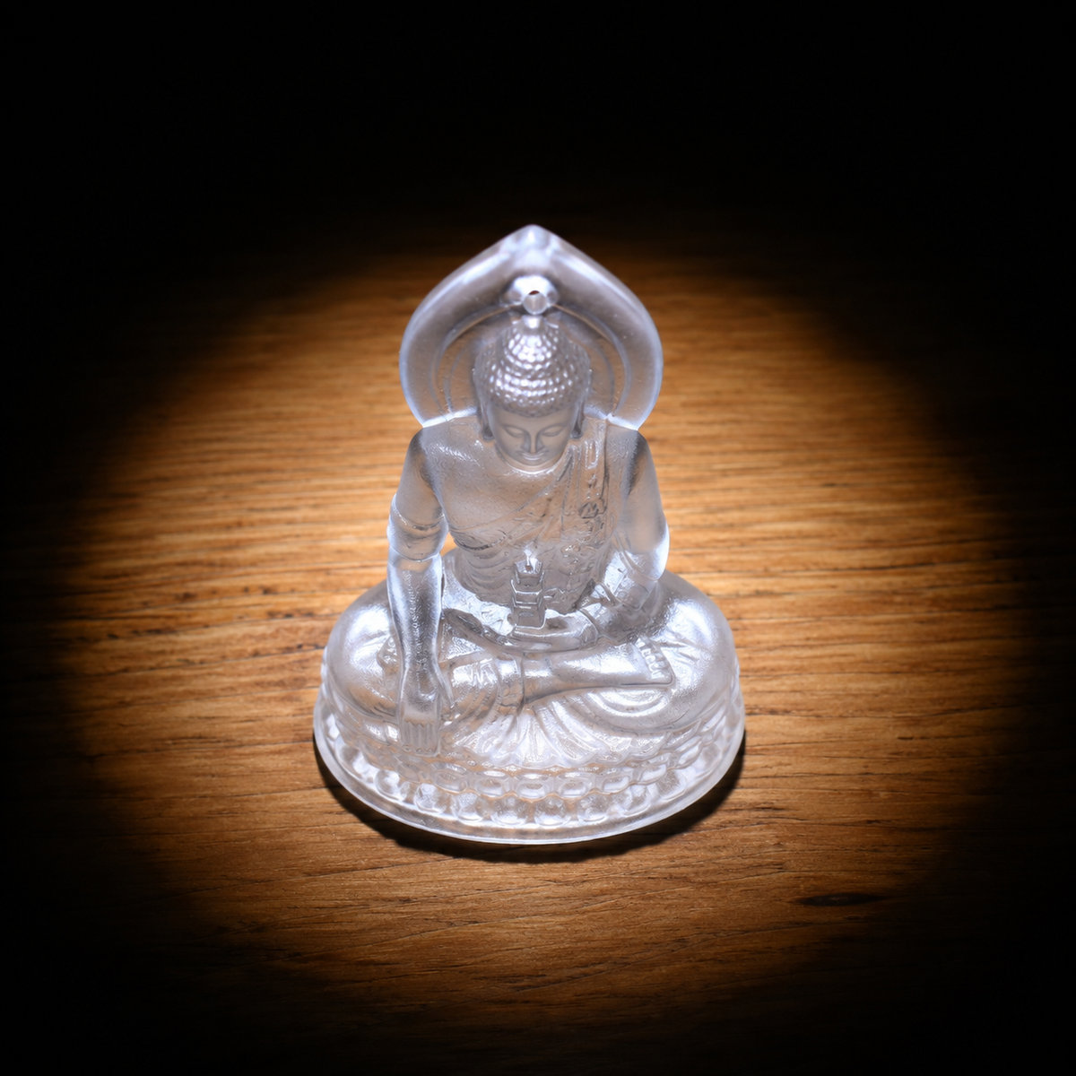 Liuli Akshobhya Buddha Pendant-Inner Stability & Unshakable Wisdom