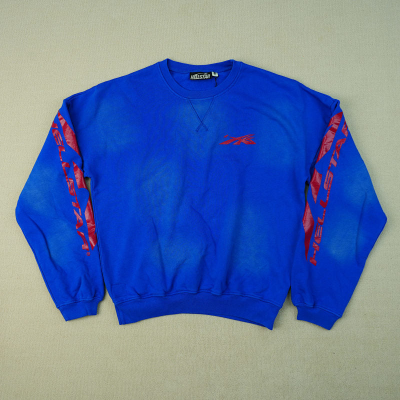 Hellstar Sports Crewneck Blue