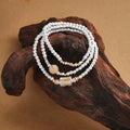 999 Fine Silver Blessing Barrel Triple-Wrap Bracelet-Blessings Held Close