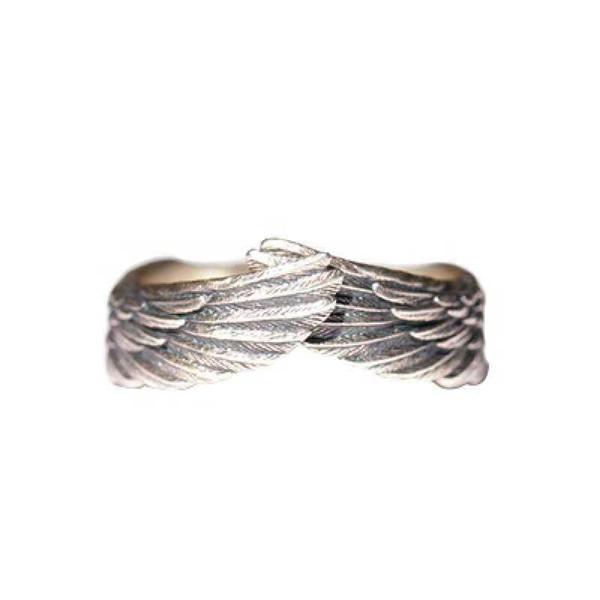 Brave Wing Vintag Silver Ring