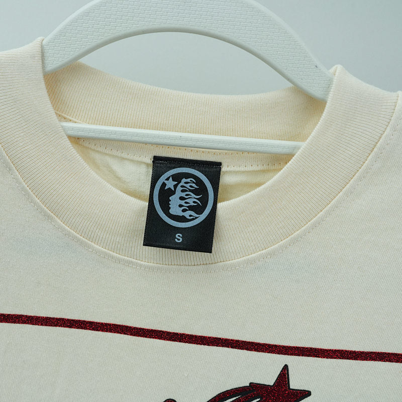 Hellstar Records T-Shirt Off-White