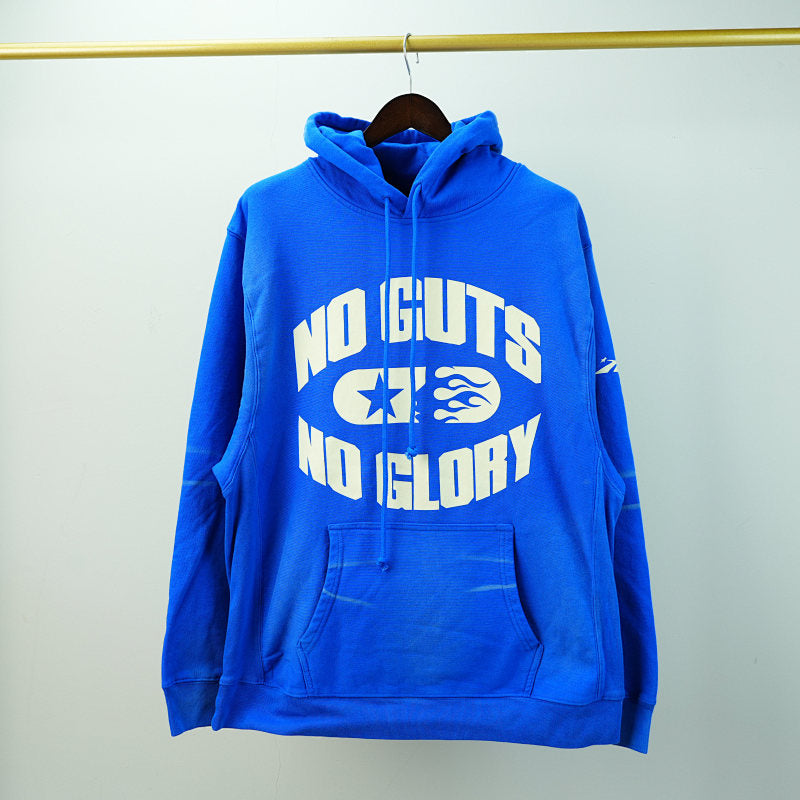 Hellstar No Guts No Glory Hoodie.Blue