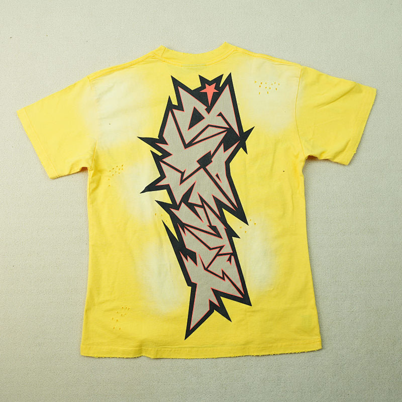 Hellstar Sample Cracked Print T-Shirt