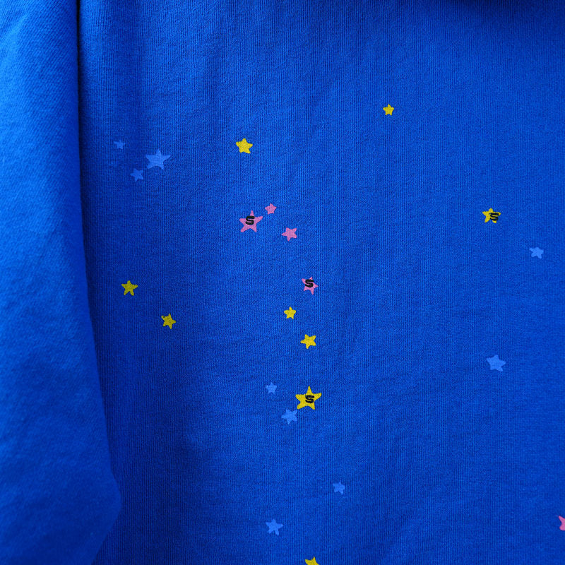 Sp5der TC Hoodie Blue