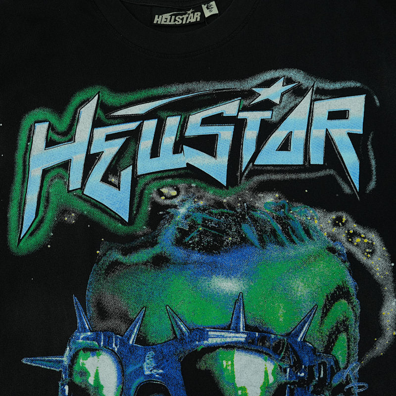 Hellstar The Future T-Shirt Black/Blue