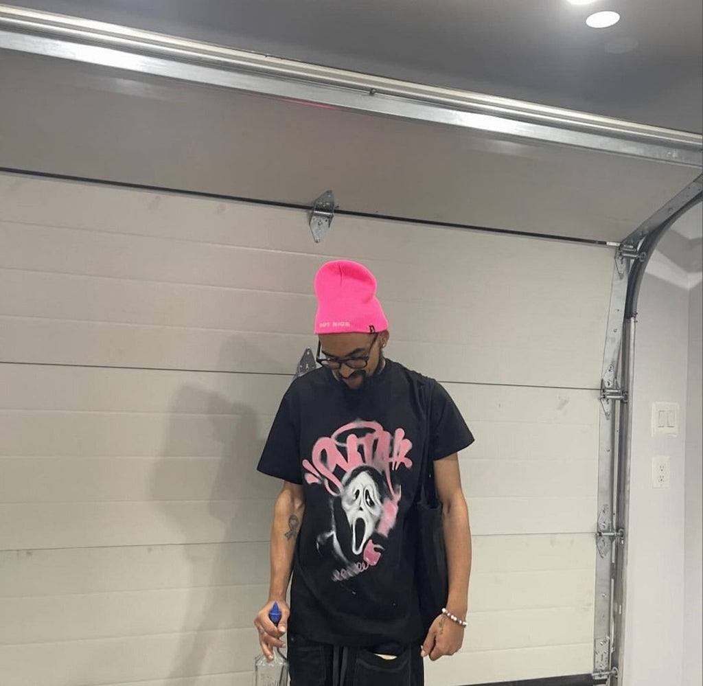 Graphic Tee Black Pink 2