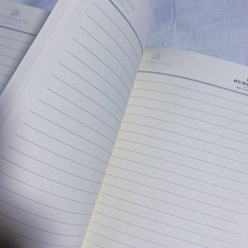 Bu London Black Leather Notebook with Pen