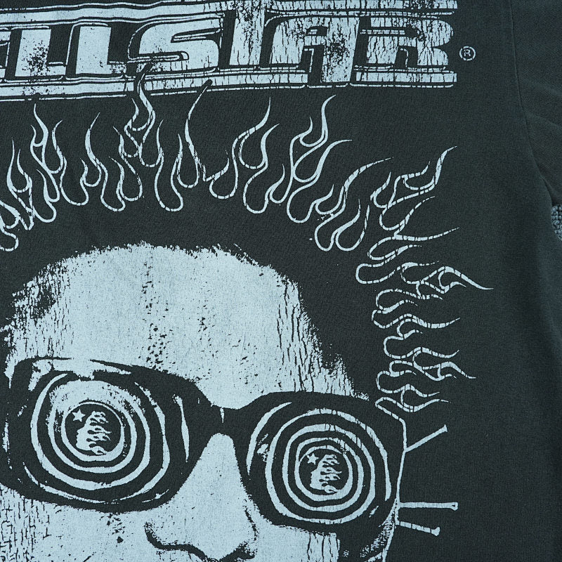 Hellstar Studios Rage Short Sleeve Tee Shirt Black