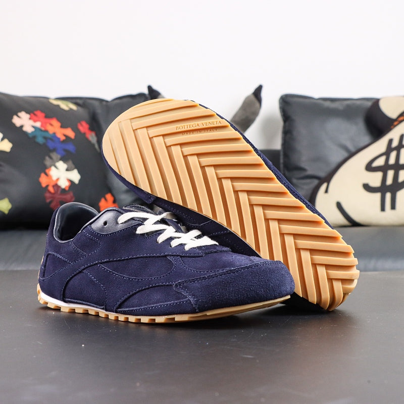 Bottega Veneta Speedster Sneaker - Navy Blue
