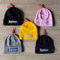Supreme x New Era Bandana Box Logo Beanie v2