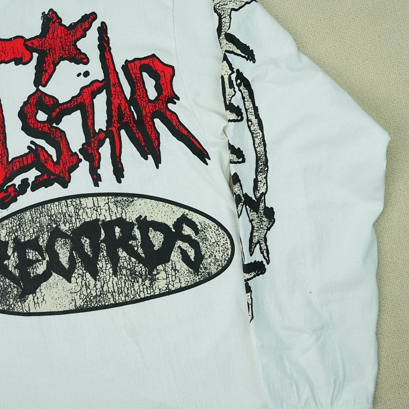 Hellstar White Studios Records Long Sleeve