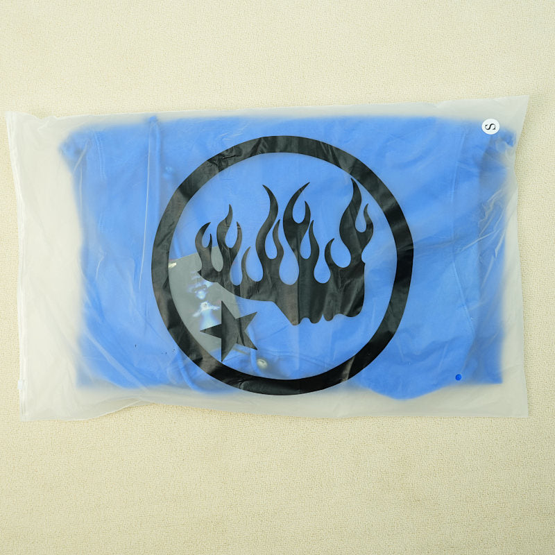 Hellstar Gel Hoodie Blue