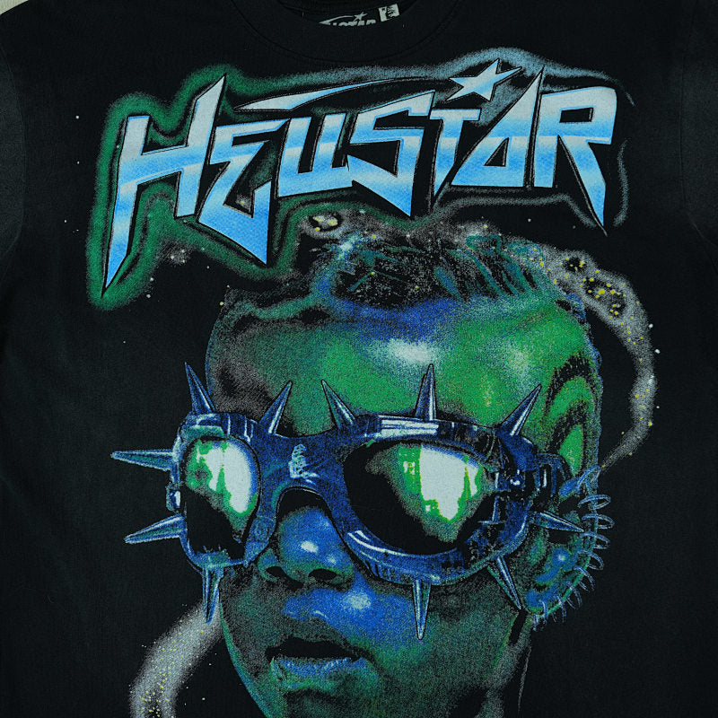 Hellstar The Future T-Shirt Black/Blue